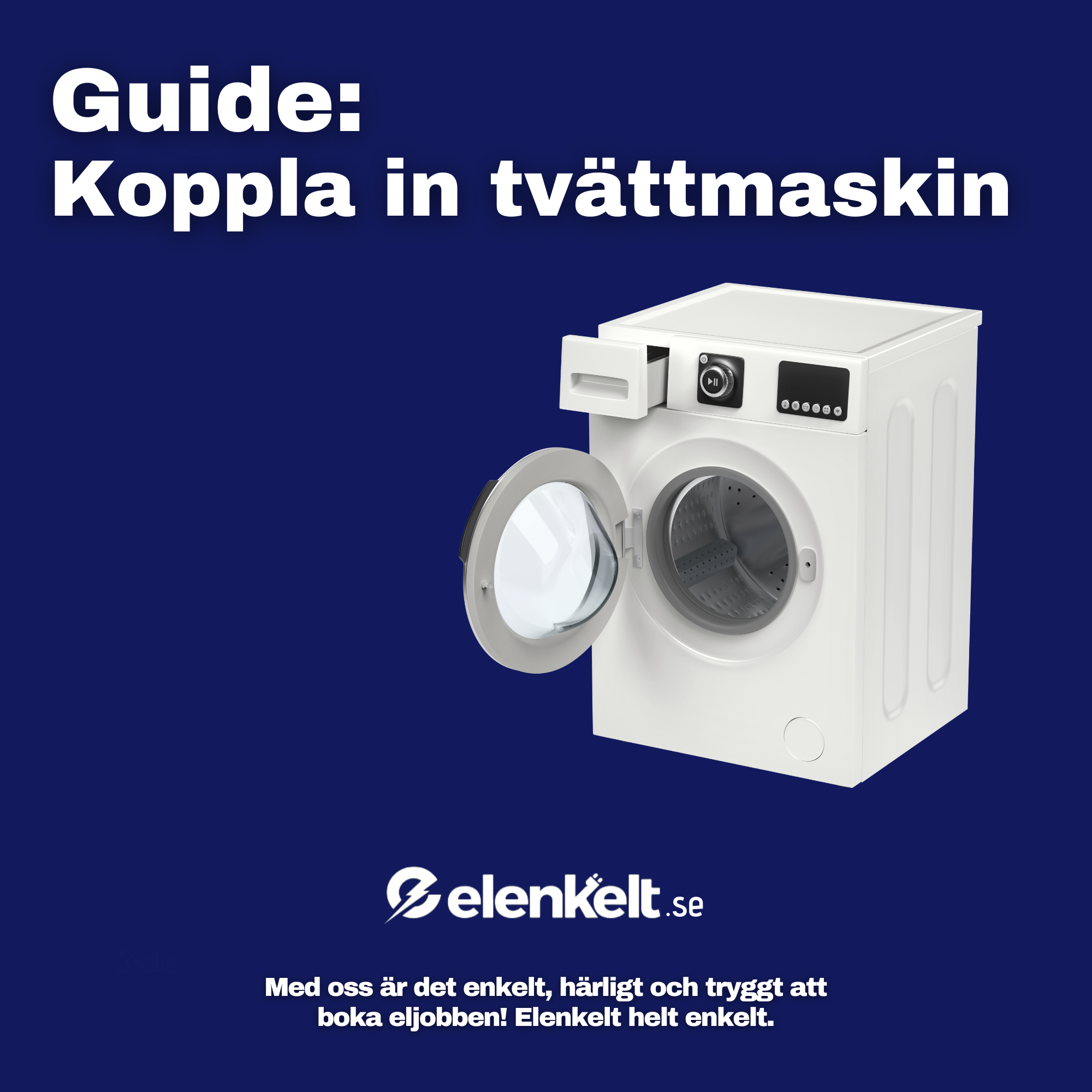 Koppla In Tvättmaskin: Steg-för-Steg och 5 Livsviktiga Råd